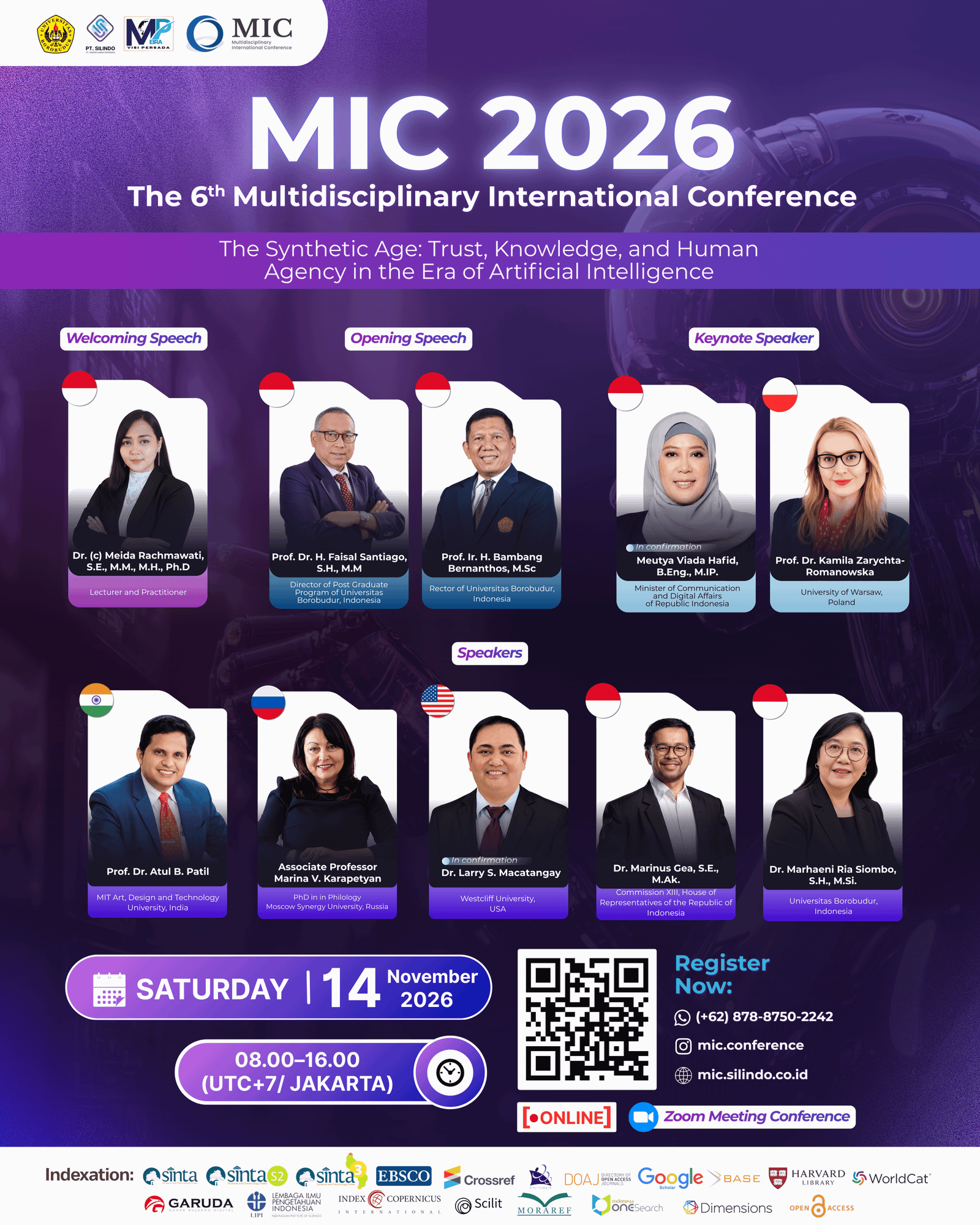 MIC 2026 Official Event Poster